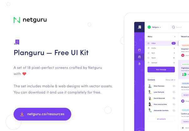 Planguru UI KIT