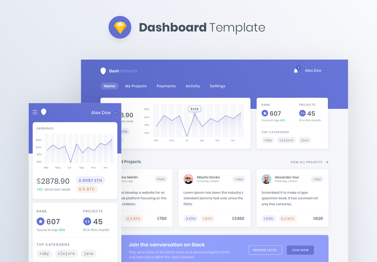 Dashboard Elements