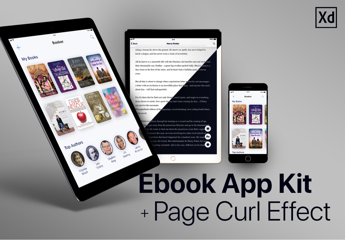 Ebook App UI Kit