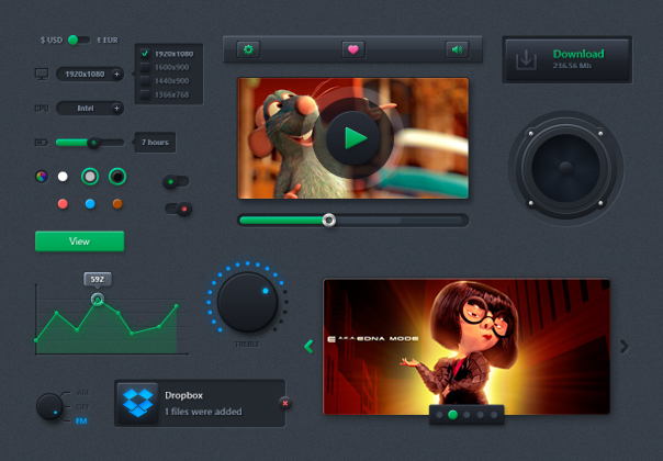 Putty UI Pack