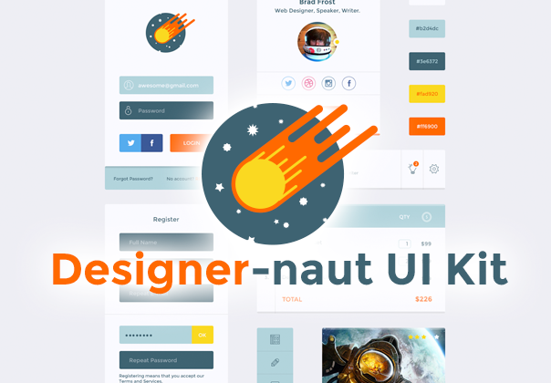 Designer-naut UI Kit