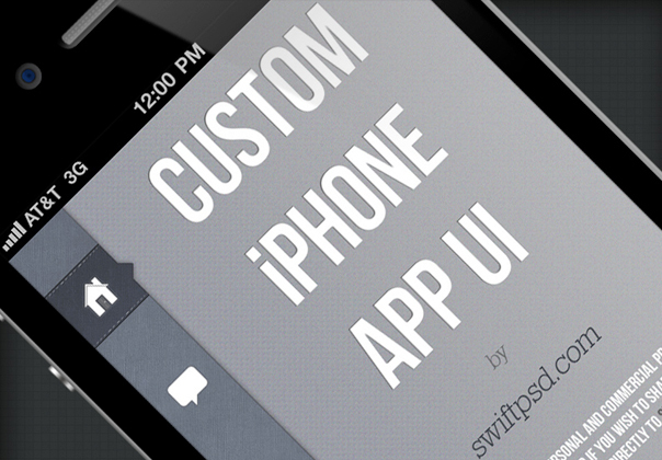 iPhone App UI