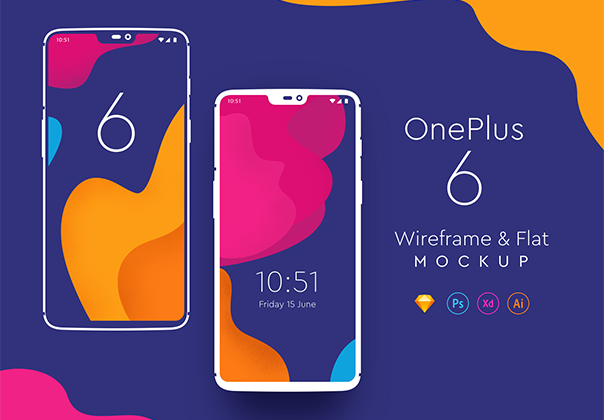 OnePlus 6 Mockup