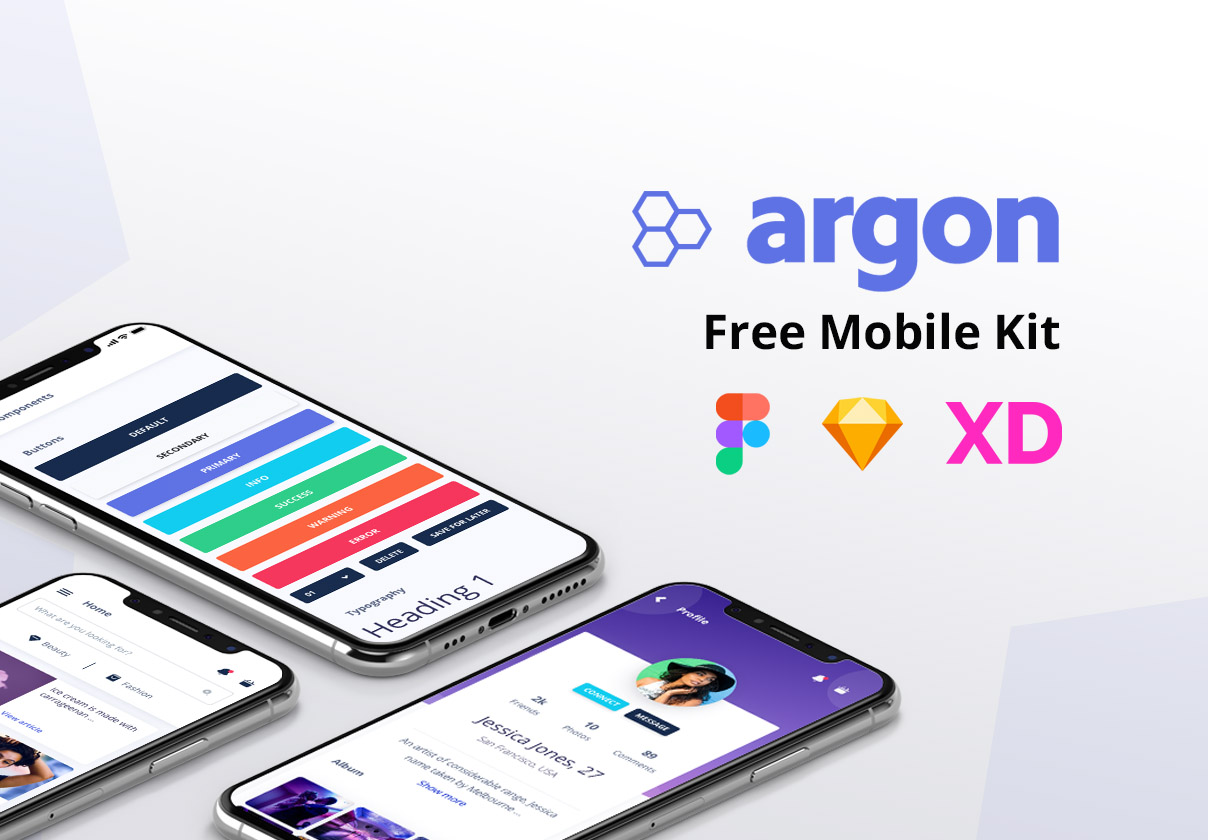 Argon Mobile UI Kit