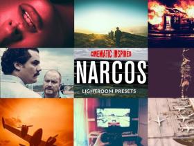 10款电影风格色彩摄影Lr预设 NARCOS Cinematic Lightroom Presets