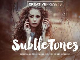 10款细微温馨浪漫色调处理摄影师LR预设 SubtleTones 10 Lightroom Presets