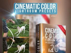 20款复古电影风格摄影照片LR调色预设 20 Cinematic Color Lightroom Presets