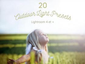 20款室外自然景观婚礼肖像摄影师LR调色预设 Pack 20 LR Presets Outdoor Light