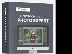 20款专业摄影平面设计师照片处理LR预设 Photo Expert Lightroom Presets
