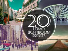 20款LOMO风格高级交叉处理LR摄影预设 Photoshop Store Lightroom Lomo Bundles