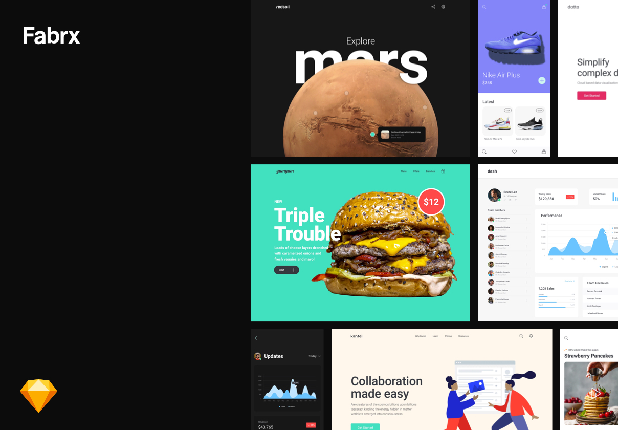Fabrx Design System for Sketch