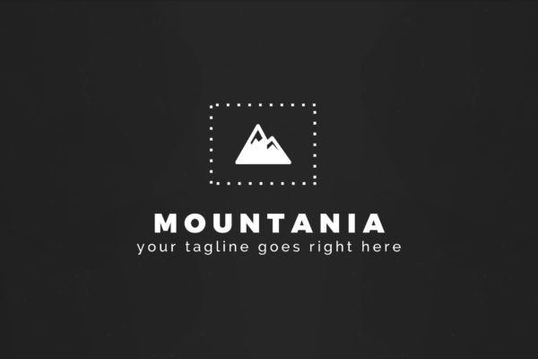 户外运动品牌山岭图形Logo设计模板 Mountania – Premium Logo Template