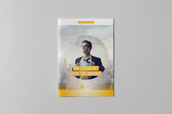 经典通用企业简介宣传画册设计模板 Business Brochure