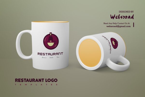 餐馆定制Logo设计模板 Restaurant Logo Templates