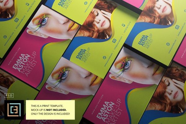 现代创意行业/企业名片设计模板素材 Modern Business Card 5