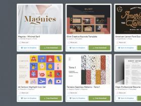 （2019年11月25日）CreativeMarket网站本周免费资源打包下载