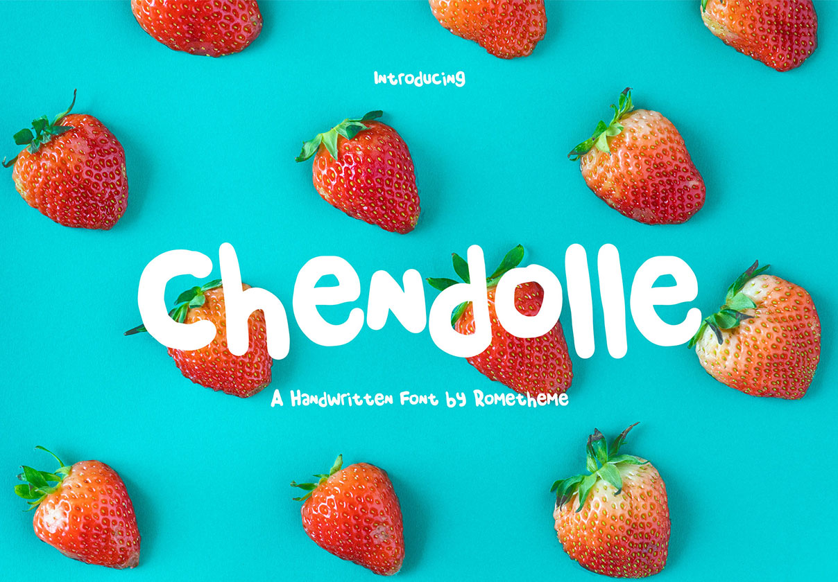 Chendolle – Display Font