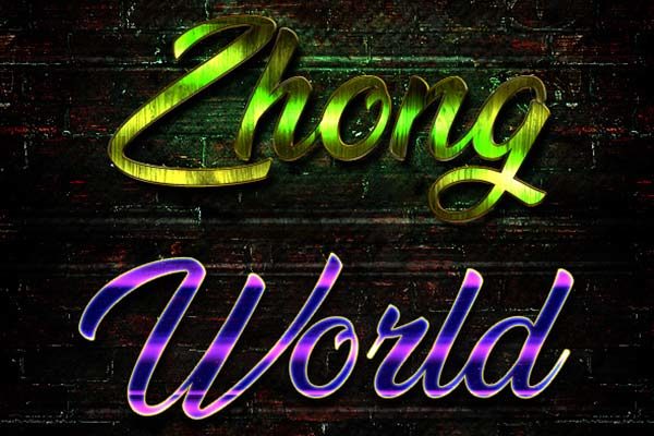 发光3D文字效果的PS图层样式文件下载 3D Text Mockup V2 [psd]