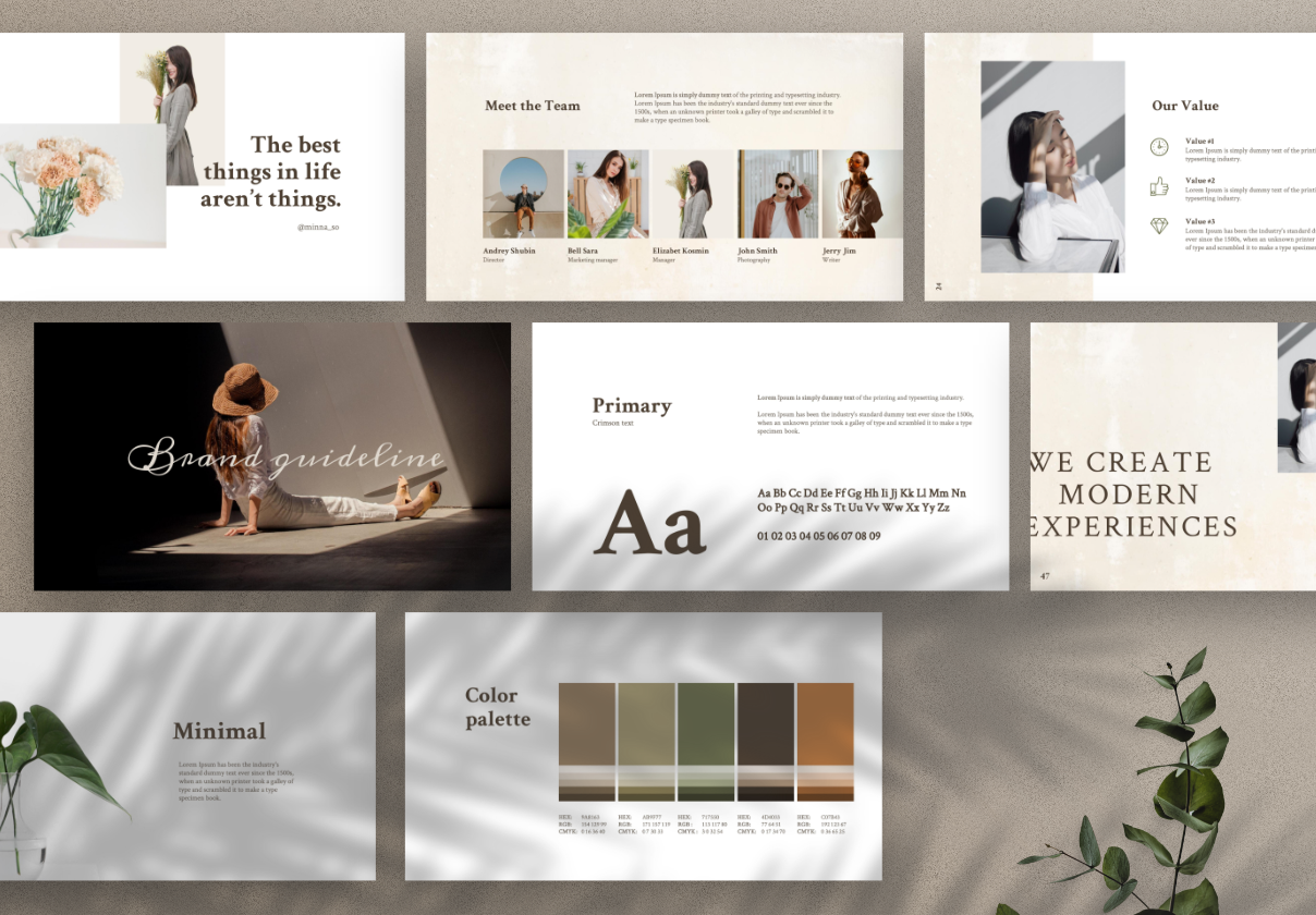 MERYLIN – Powerpoint Brand Guidelines