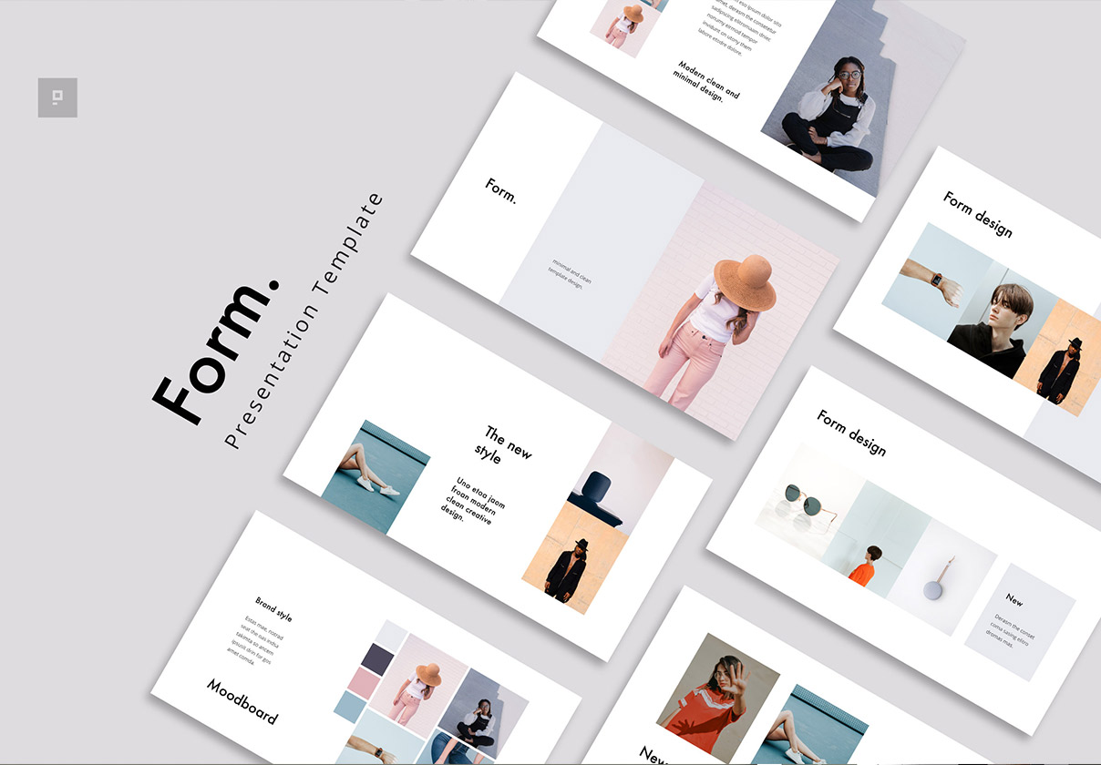 FORM – Keynote Stylish Template