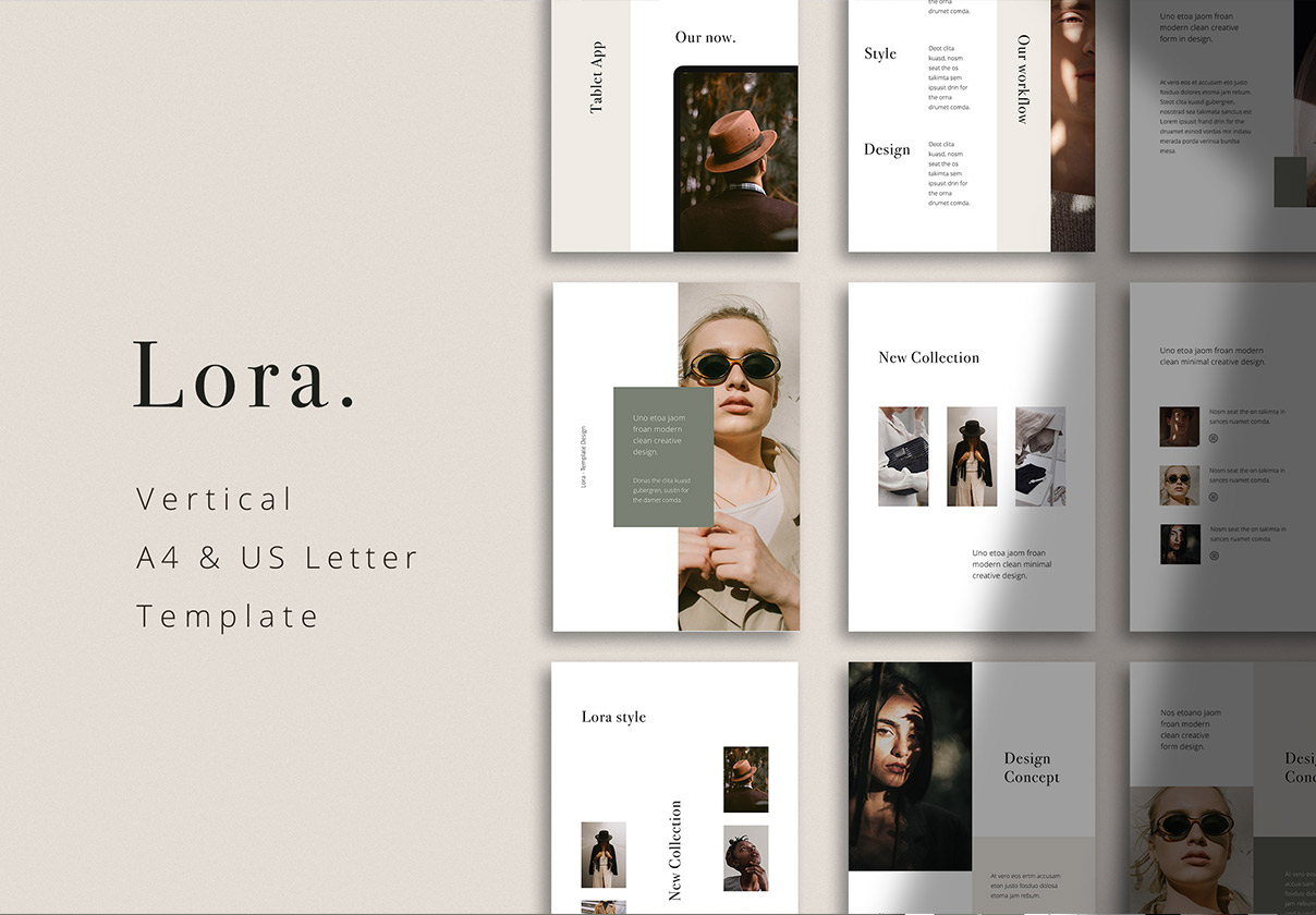 LORA – Vertical Keynote Template