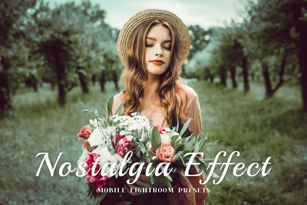 电影胶片效果照片后期处理LR调色预设 Nostalgia Mobile Lightroom Presets