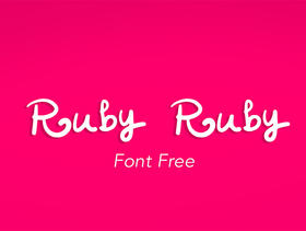 Ruby Ruby免费字体