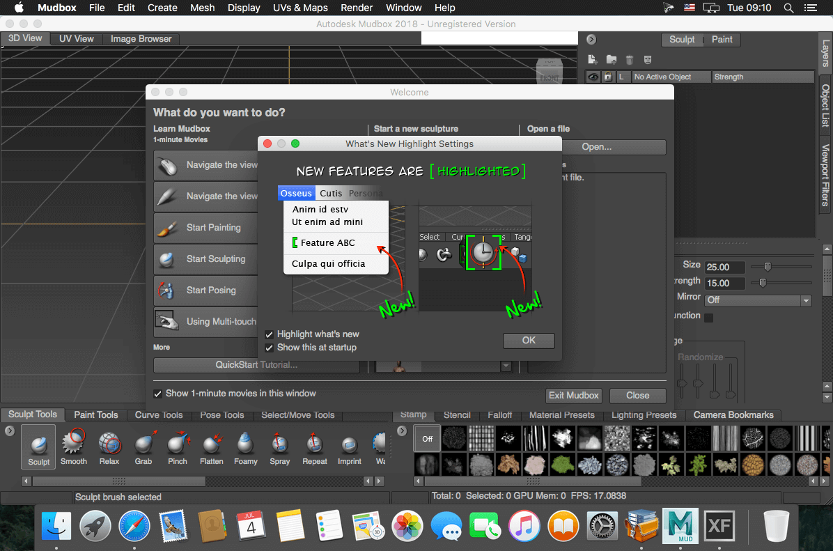Autodesk Mudbox 2019.1 - 数字绘画和雕刻软件