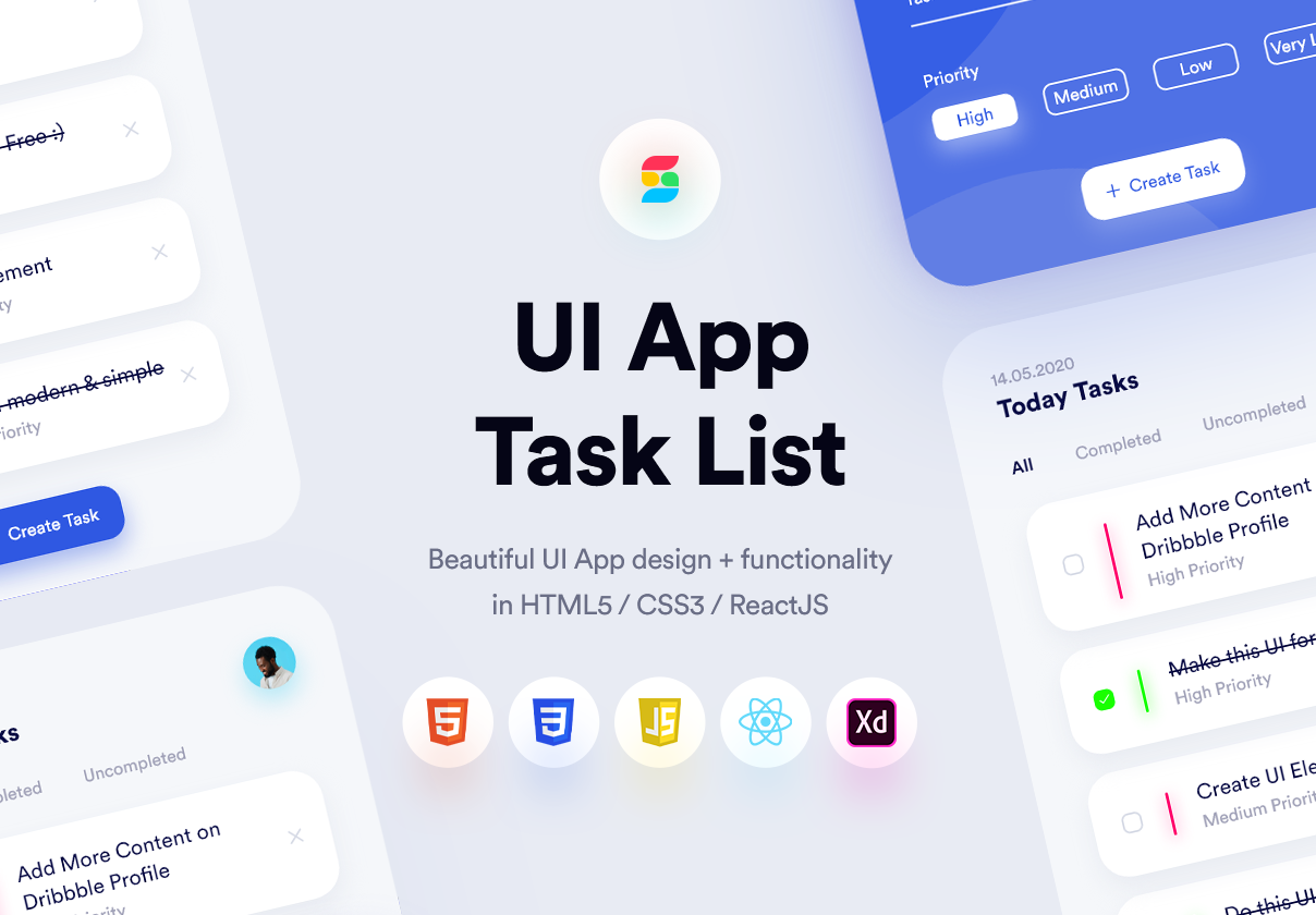 UI Template App – Task List