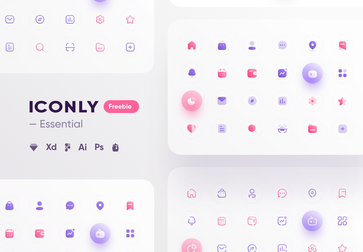 Iconly – Essential icons