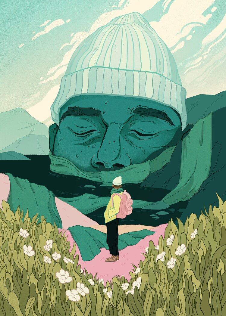 大胆的色彩，超现实画风！Dani Pendergast人物插画作品