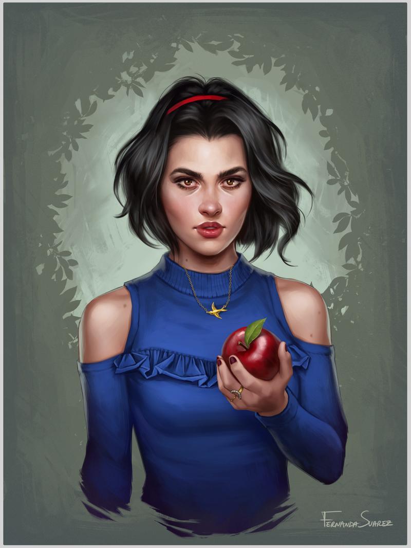 超强气场又性感的现代版迪士尼公主！Fernanda Suarez插画作品
