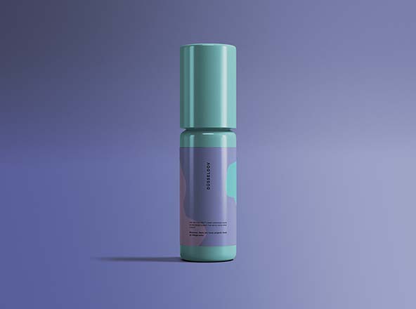 多用途迷你奶瓶产品外观设计展示样机 Multipurpose Mini Bottle Mockup