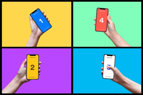 手持iPhone 11 Pro屏幕预览样机模板v.2 iPhone 11 Pro Mockup – Vol 02