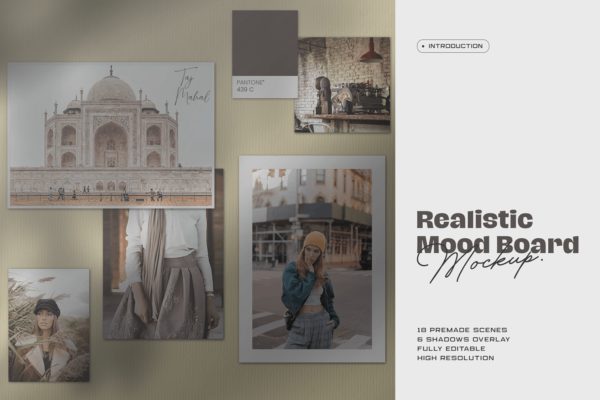 Moodboard样机套件 Moodboard Mockup Kit