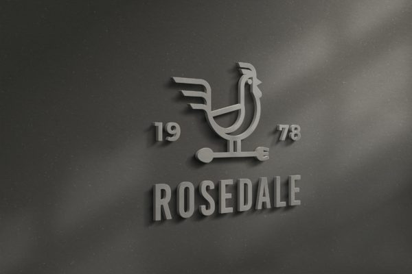3D立体效果企业品牌Logo墙设计效果图样机模板 3D Logo and Sign Mockup