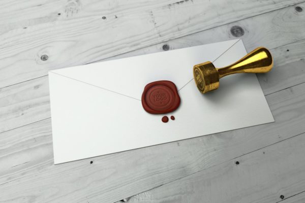 Logo商标设计印章效果图样机模板v2 Stamp Logo Mockup 002