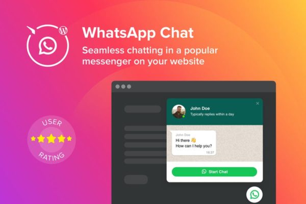 WordPress博客WhatsApp聊天插件 WordPress WhatsApp Chat Plugin