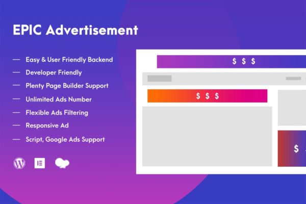 WordPress多功能广告位管理插件 Epic Advertisement WordPress Plugin & Add Ons for