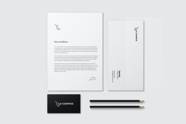 一套办公文具品牌效果图样机模板V.1 Stationery Mockup V1