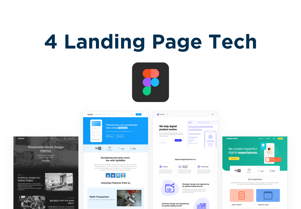 MokPage v1 – 4 Landing Page Tech Design