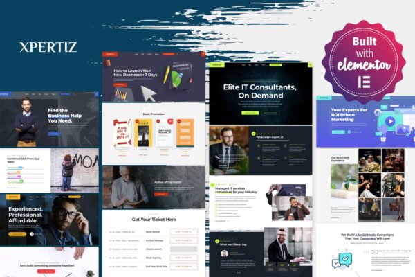 WordPress专家顾问/意见领袖网站主题模板 Xpertiz – WordPress Theme For Advisors And Experts