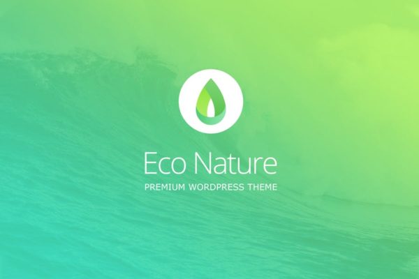 新能源/环保材料公司WordPress企业主题模板 Eco Nature – Environment & Ecology WordPress Theme