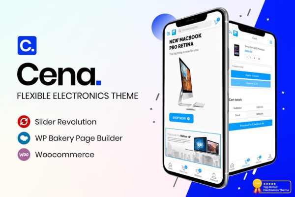 基于WooCommerce开发的多用途WordPress电商主题 Cena Store – Multipurpose WooCommerce WordPress Th
