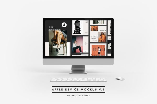 iMac&MacBook样机场景生成器 iMac and MacBook mockup and scene generator