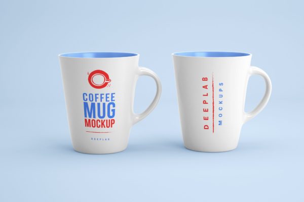 陶瓷咖啡杯品牌Logo设计样机模板 Coffee Mug Mockup