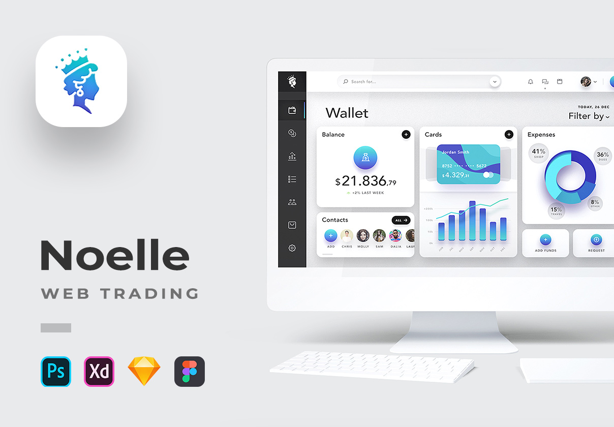 Noelle – Wallet and Trading Web UI Kit