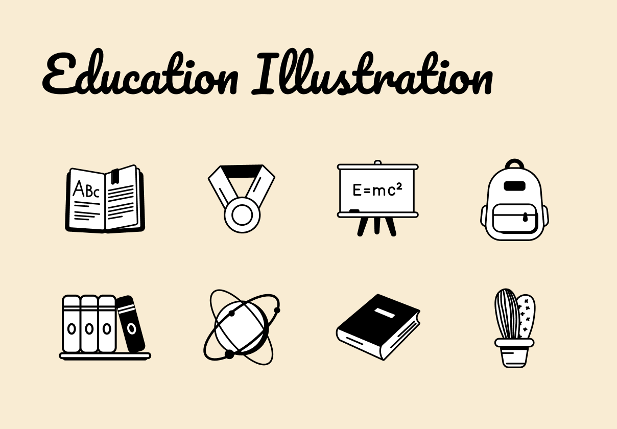 Free Education Illustration