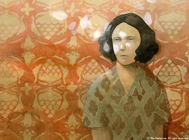 清新静谧！日本插画师中岛梨绘(Rie Nakajima)作品欣赏