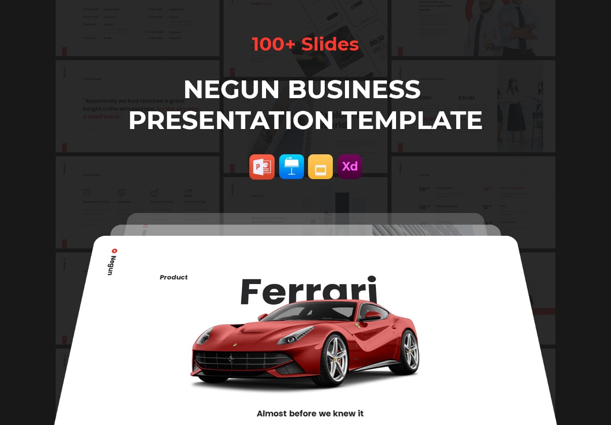 Negun – Smooth Animated Template